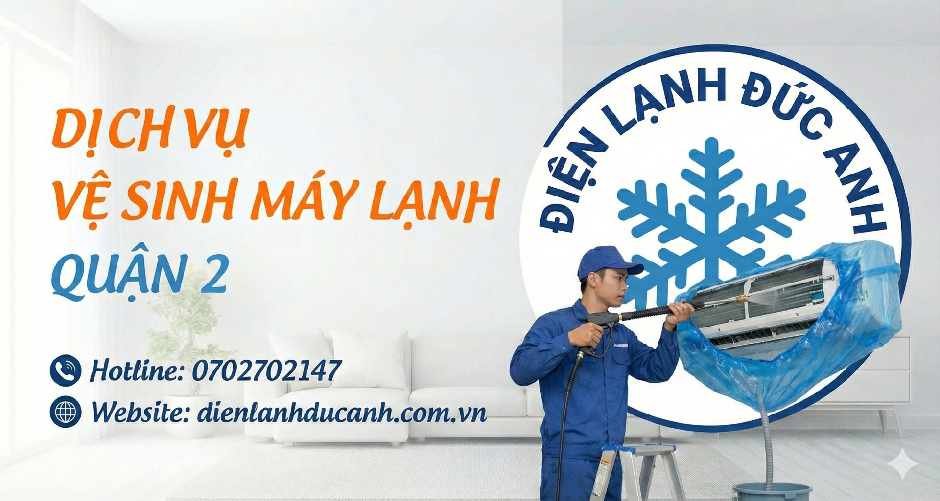 Dịch vụ vệ sinh máy lạnh Quận 2