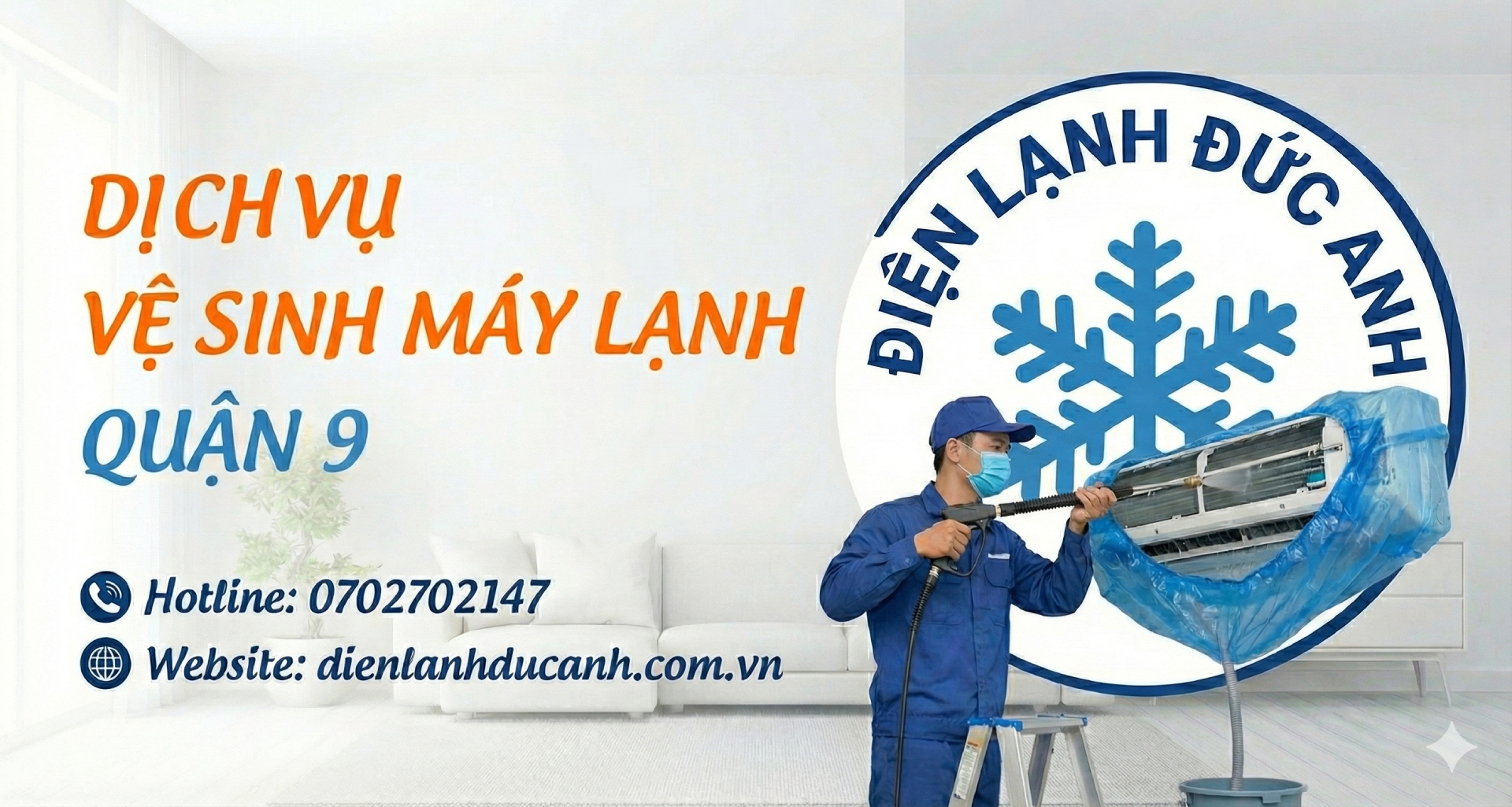 Dịch vụ vệ sinh máy lạnh Quận 9