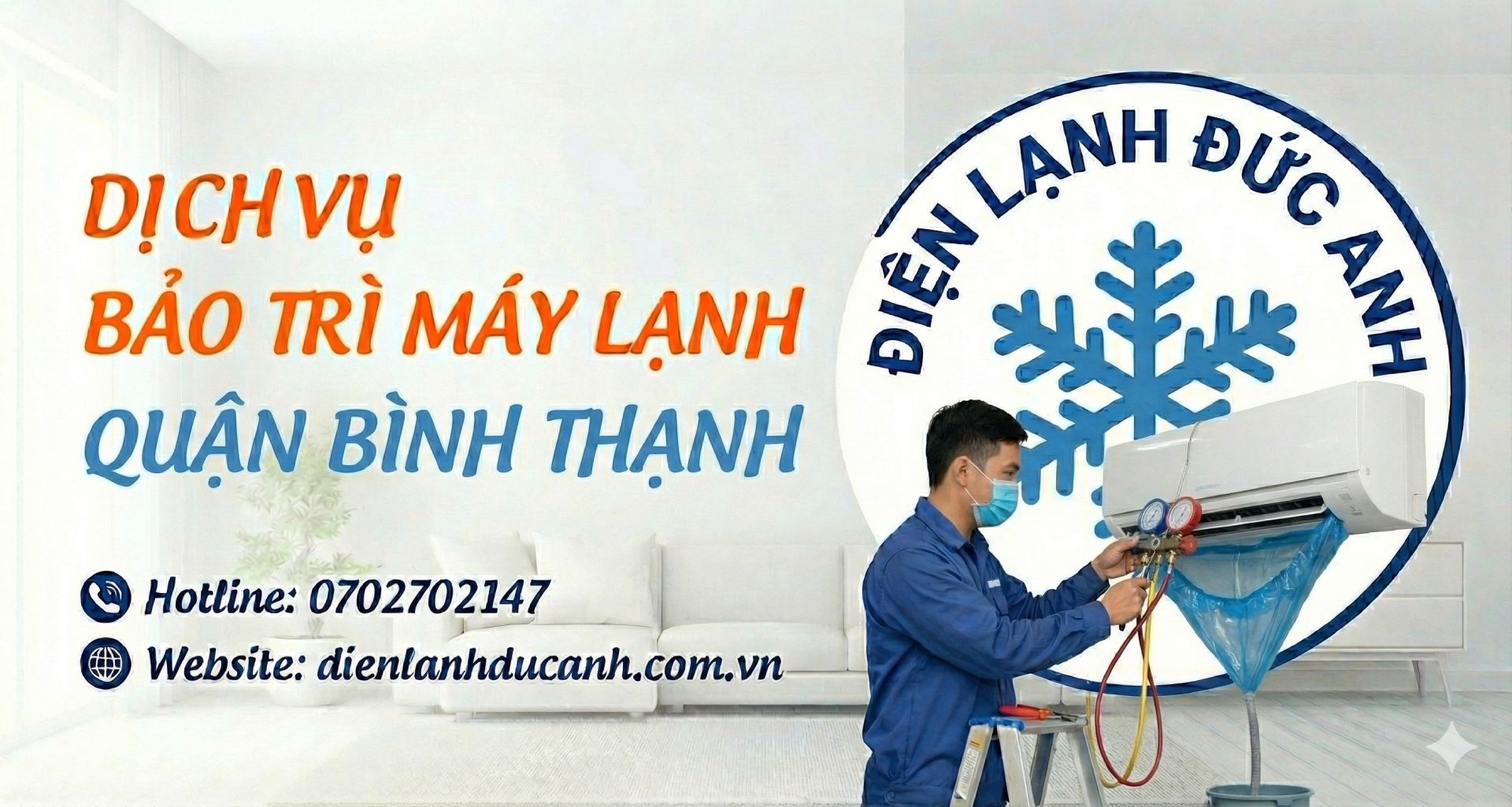 Dịch vụ bảo trì máy lạnh Quận Bình Thạnh