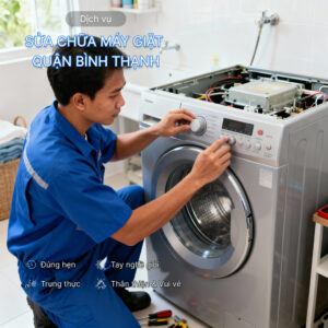 Dịch vụ sửa máy giặt Quận Bình Thạnh