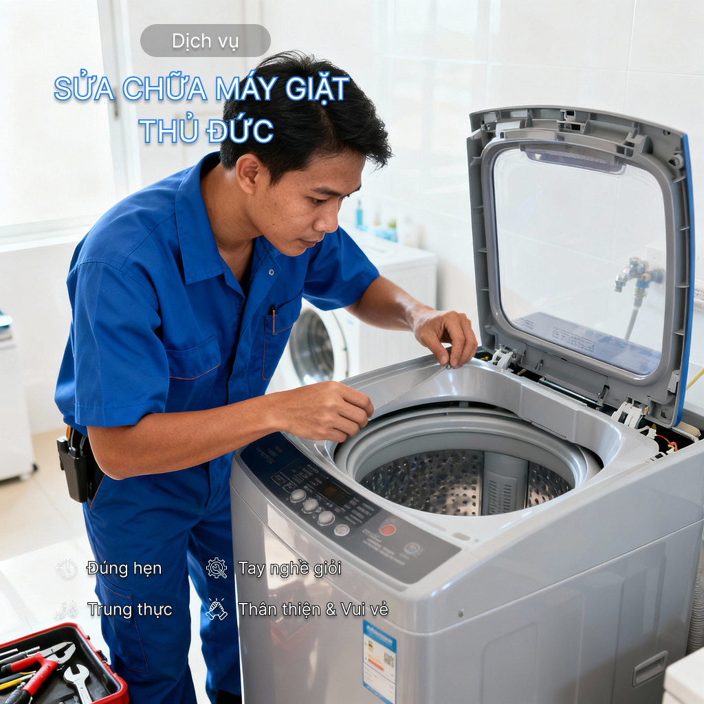 Dịch vụ sửa máy giặt Thủ Đức