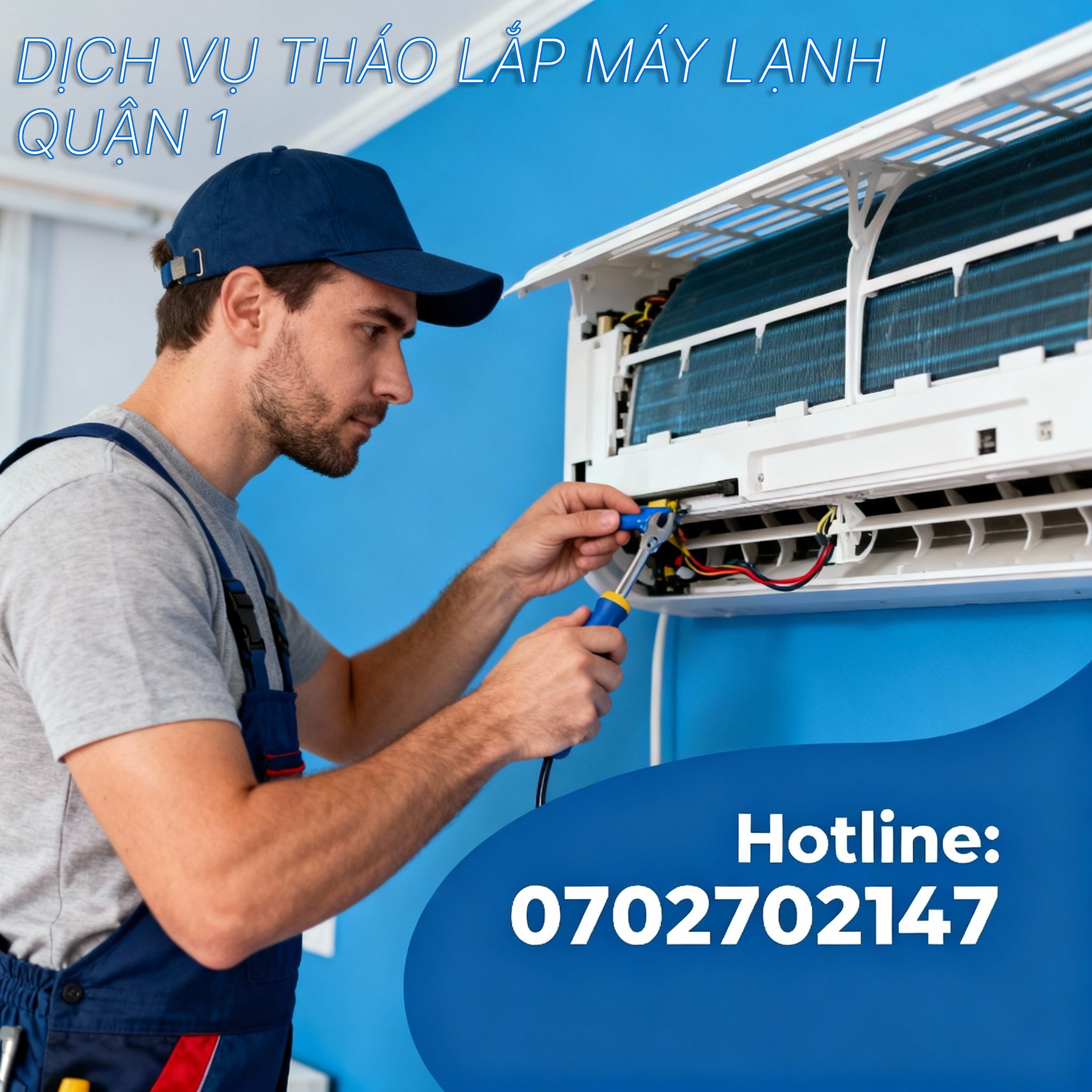 Dịch vụ tháo lắp máy lạnh Quận 1