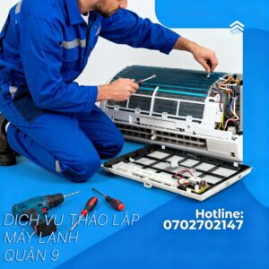Dịch vụ tháo lắp máy lạnh Quận 9