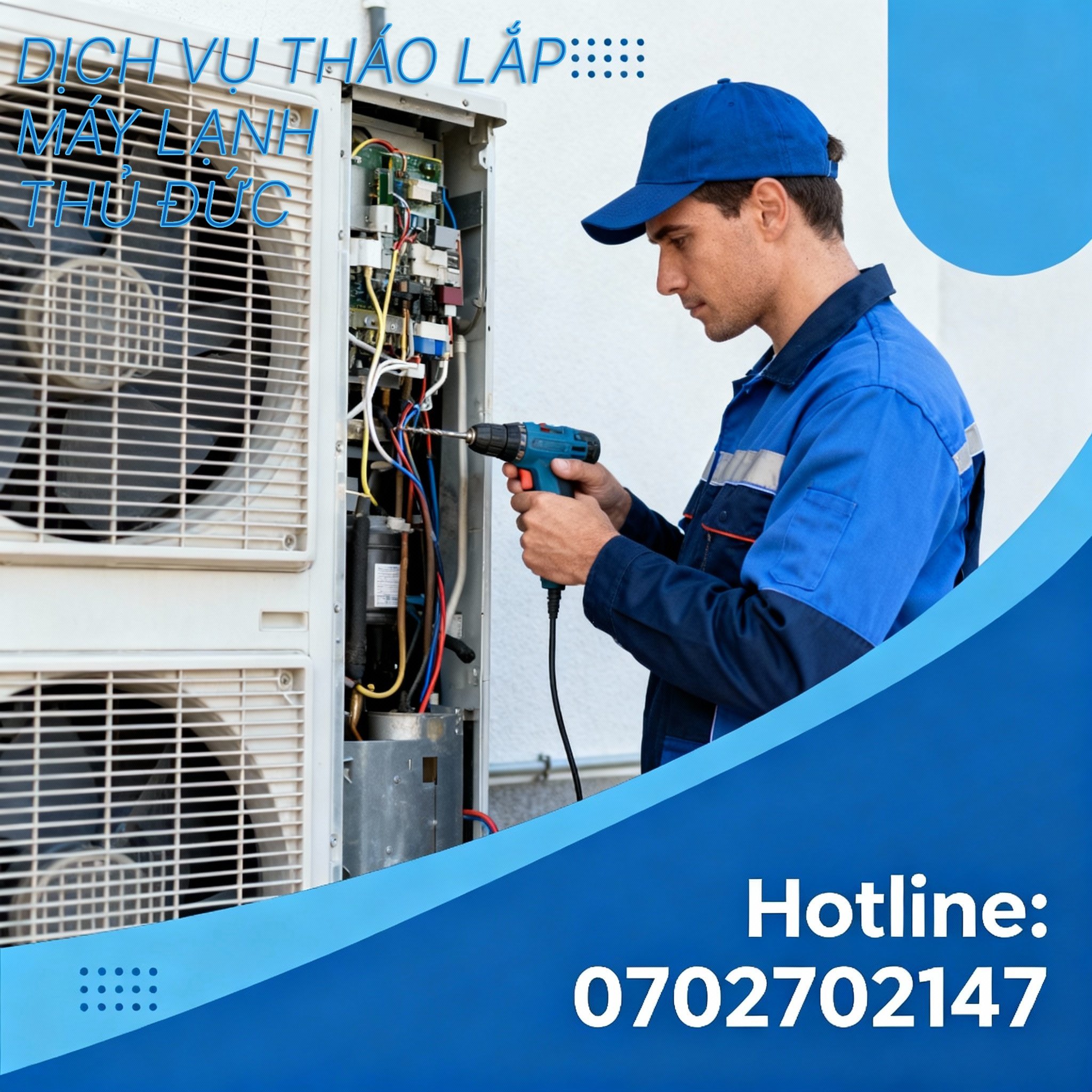 Dịch vụ tháo lắp máy lạnh Thủ Đức
