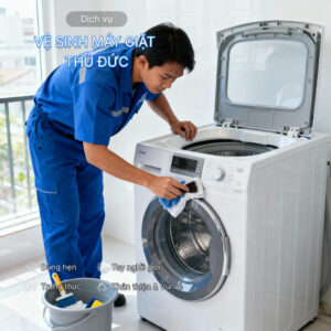 Dịch vụ vệ sinh máy giặt Thủ Đức
